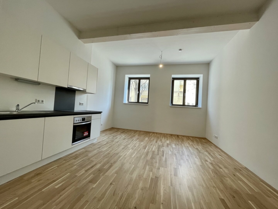 Provisionsfrei! Hochwertige 2-Zimmer Wohnung mit Balkon in zentraler hipper Lage - Lend - Bild