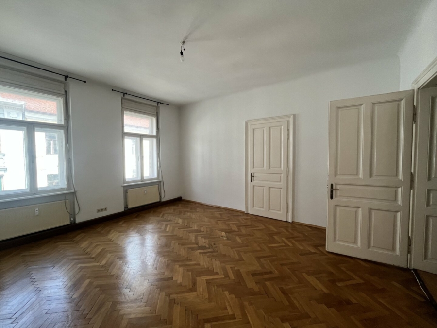 Altbauwohnung - 3-Zimmer-Wohnung mit einem idealen Grundriss in bester Innenstadtlage direkt bei der TU Graz – WG-geeignet - Bild