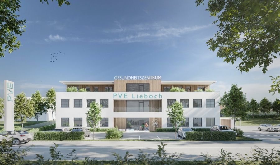 Praxisfläche im neuen Gesundheitszentrum in zentraler Lage in Lieboch – Grundrissanpassungen möglich - Bild