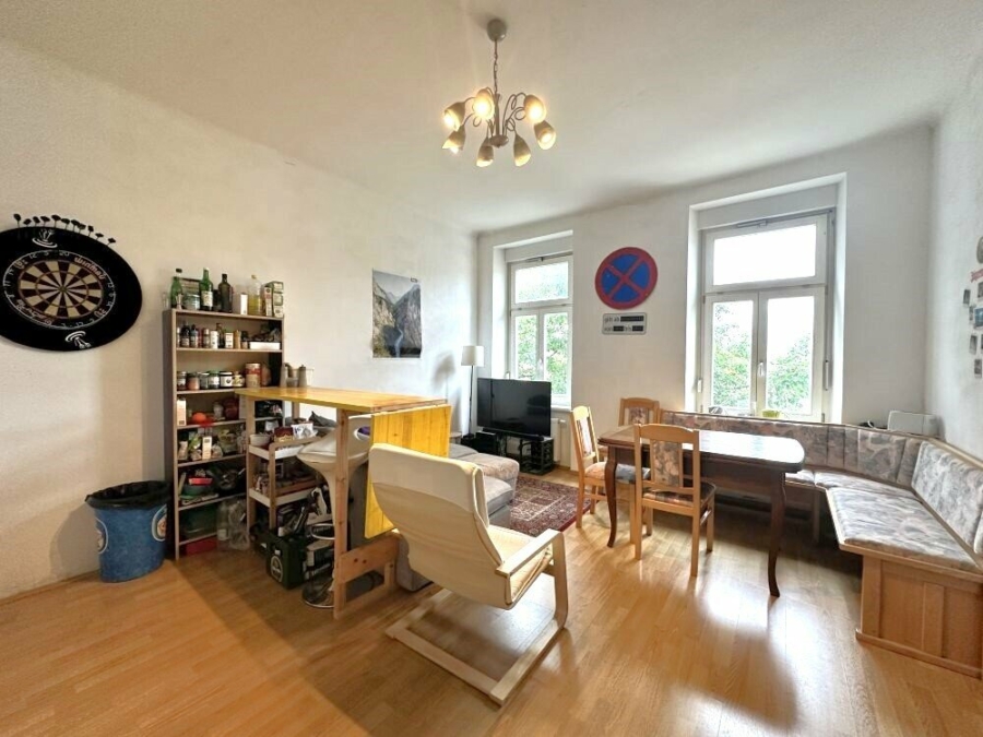 Provisionsfrei - 4-Zimmer-Wohnung in zentraler Lage in Grazer TU Nähe – 3er-WG tauglich - Bild