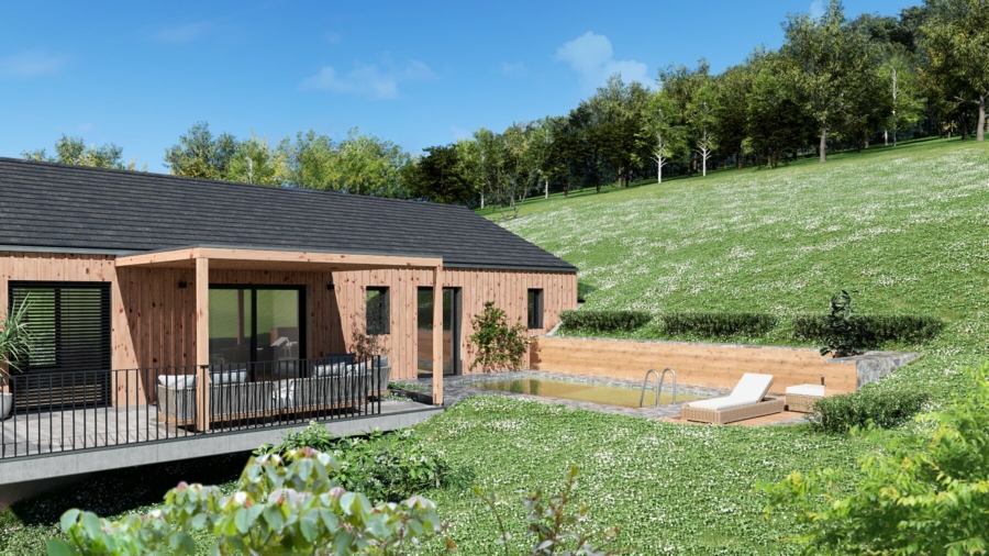 Sonniges Grundstück am Kaiserberg mit atemberaubendem Weitblick über Lannach - Bild