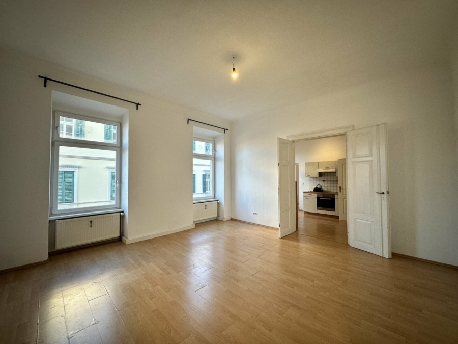 Sehr großzügige 3-Zimmer-Wohnung gegenüber der Kunstuniversität in Best Lage – WG geeignet - Provisionsfrei! - Bild