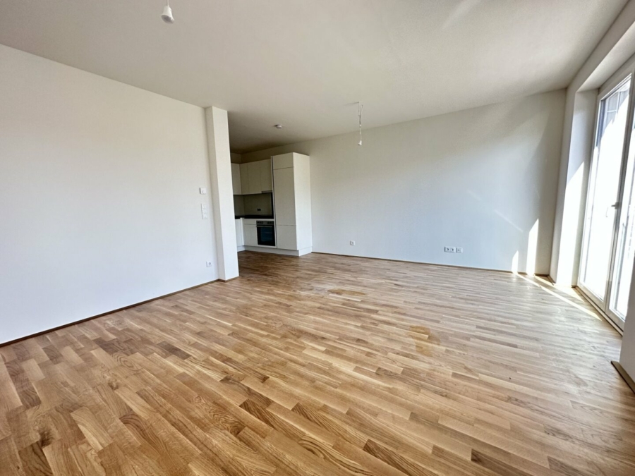 Neubauwohnung mit 3 Zimmer und sonnigem Balkon in ruhiger Lage im Grazer Bezirk Eggenberg - Provisionsfrei! - Bild