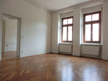 PROVISIONSFREI – Schöne, WG-geeignete 4-Zimmer-Altbauwohnung mit Balkon in bester Lage, nähe TU Graz, 8010 Graz, Wohnung