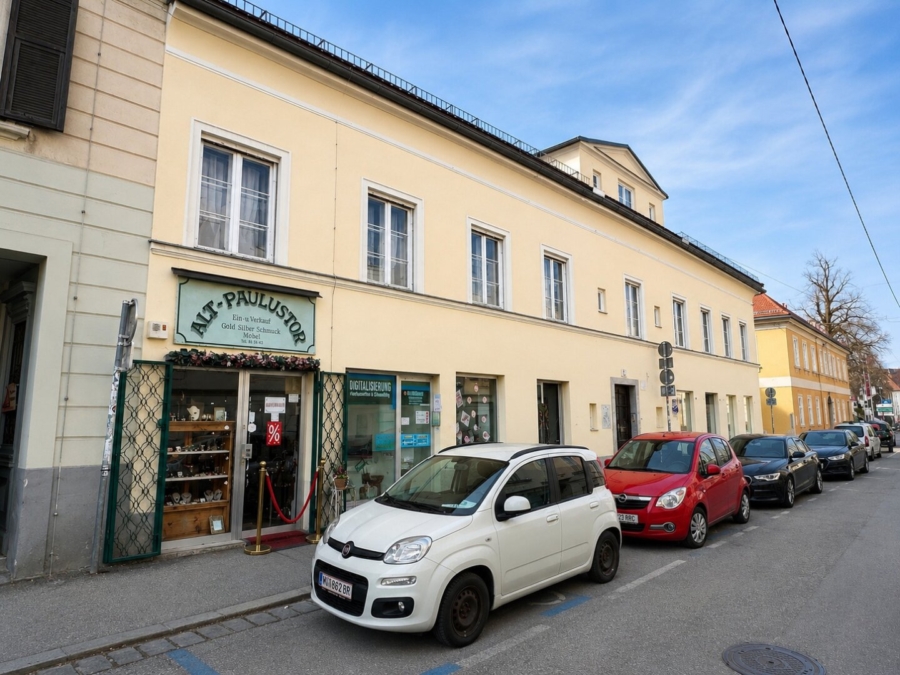 Kleines zentralgelegenes Gewerbeobjekt in bester Lage im Herzen der Grazer Altstadt direkt am Karmeliterplatz, am Schloßberg und am Stadtpark - 1. Bezirk Innere Stadt - Bild