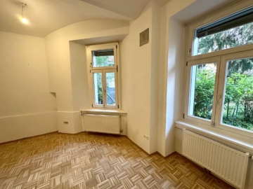 Zentrale 2,5-Zimmer-Altbauwohnung mit separater Küche unmittelbar neben dem Grazer Lendplatz – unbefristeter Mietvertrag möglich – Provisionsfrei!, 8020 Graz, Wohnung
