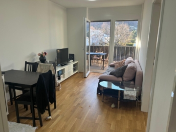 Ideal aufgeteilte 2-Zimmer-Wohnung mit einem großen Balkon in Grünruhelage in Gösting in sehr guter Lage – Provisionsfrei, 8051 Graz, Wohnung